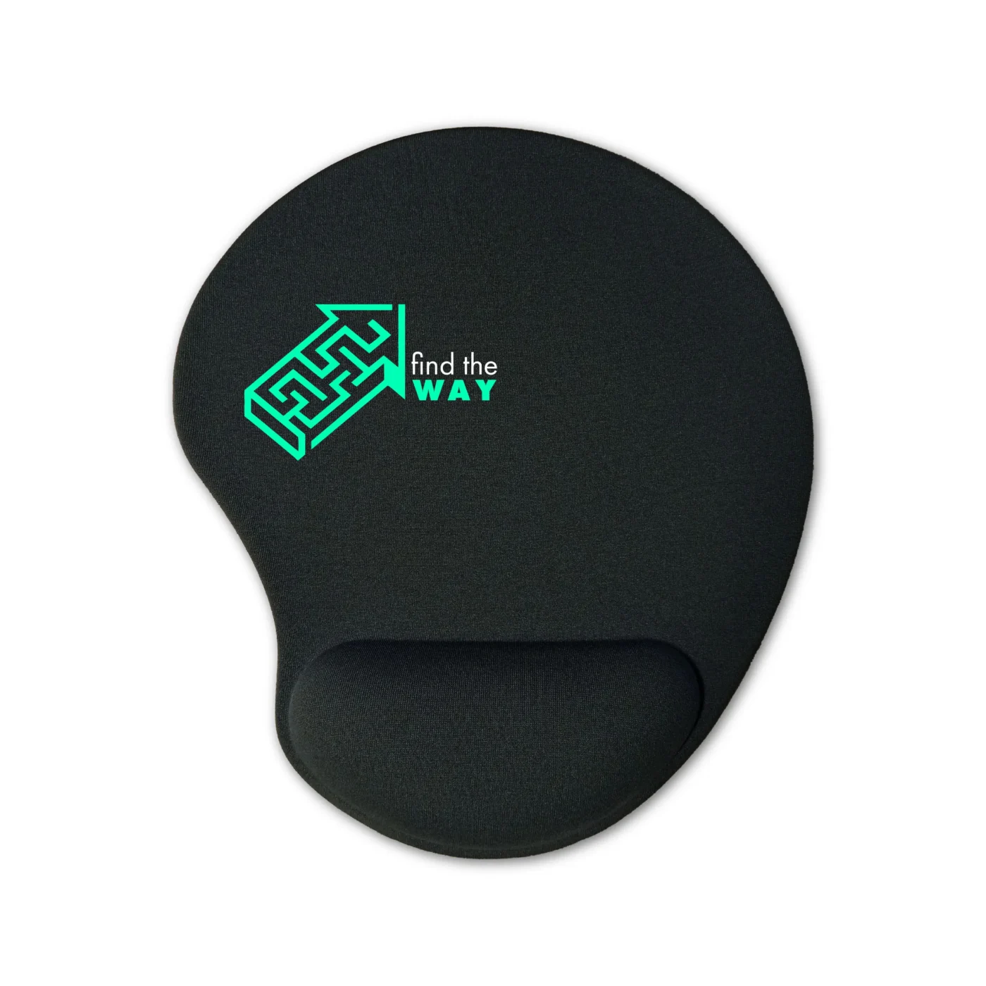 Gel mouse pad with imprint 2 coloyrs. Individual design.