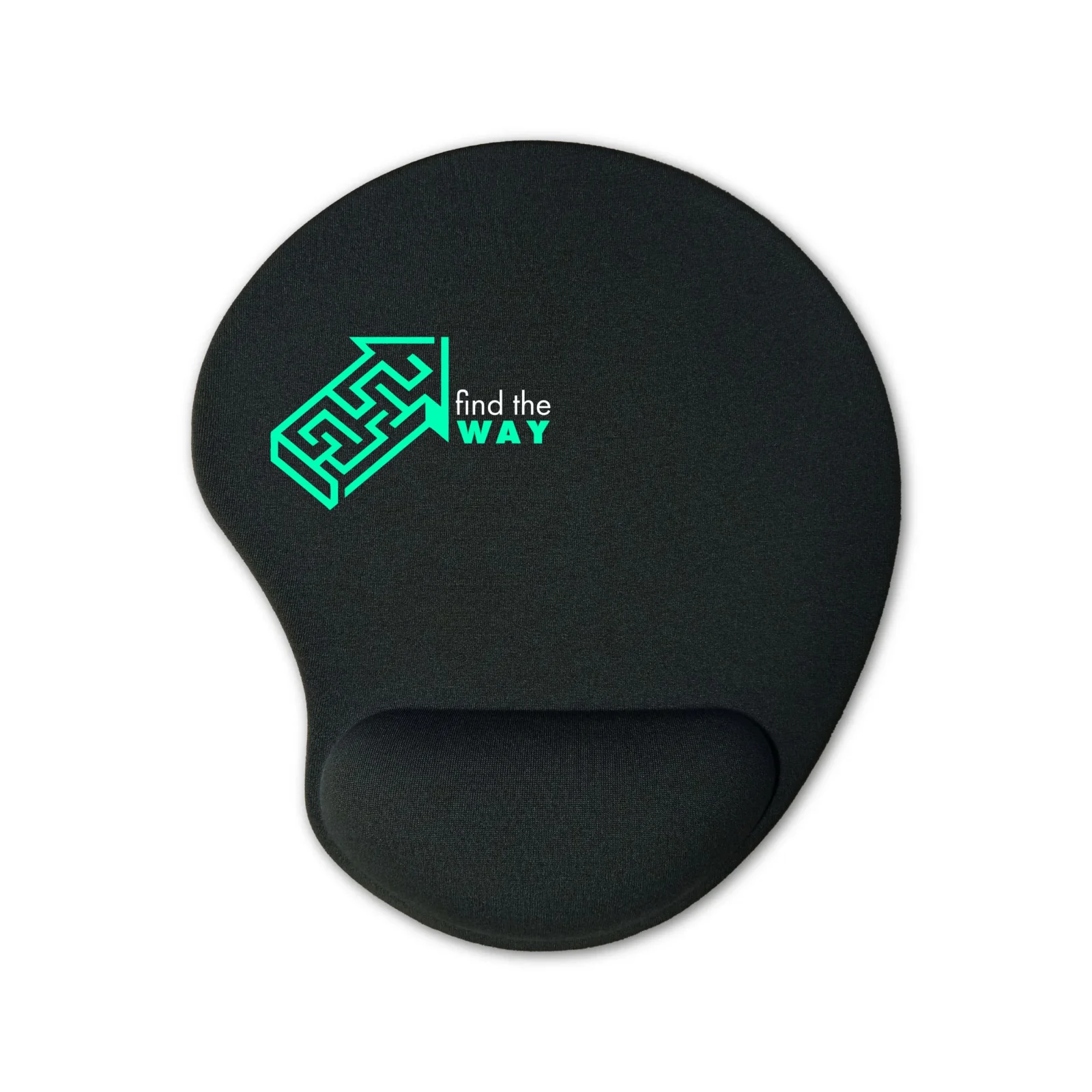 Gel mouse pad with imprint 2 coloyrs. Individual design.