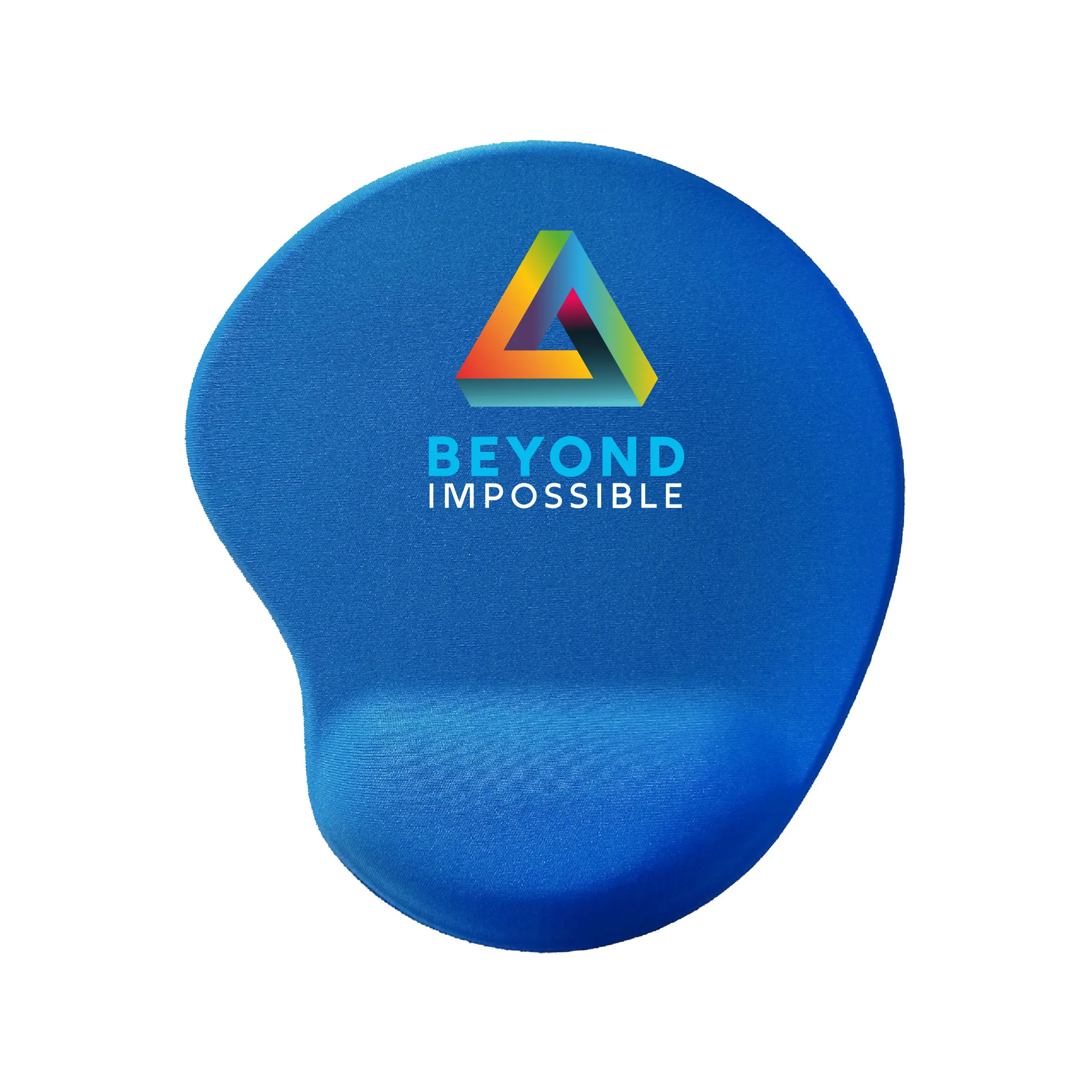 Niebieska podkładka pod mysz z nadrukiem pełnokolorowym Niebieska podkładka pod mysz z nadrukiem pełnokolorowym